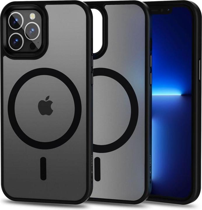 Actual product image Tech-Protect Magmat Magsafe Iphone 12 Pro Max Matte Black (Apple iPhone 12 Pro Max)