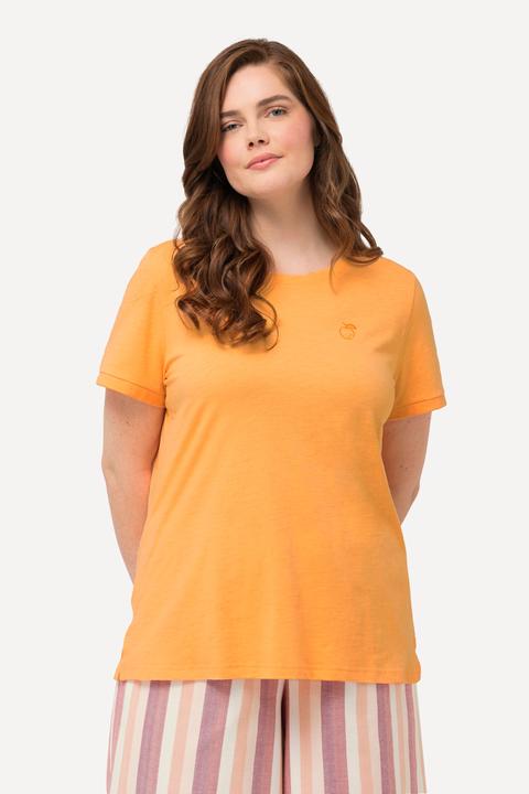 Produktbild Ulla Popken T-Shirt, Pfirsich, Rundhals, Halbarm (50, 52)