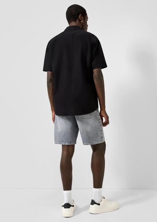 Produktbild s.Oliver Leichtes Sommerhemd mit Leinen (XL)