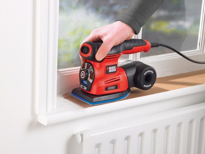 Actual product image Black & Decker Autoselect® 4-in-1 Multisander KA280K (Multi sanders, 220 W)