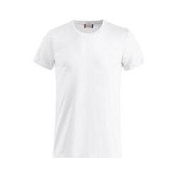 Local Media, Herren, Shirts, T-Shirt Clique Basic-T 029030, Baumwolle, Weiss, Grösse 4XL, Weiss