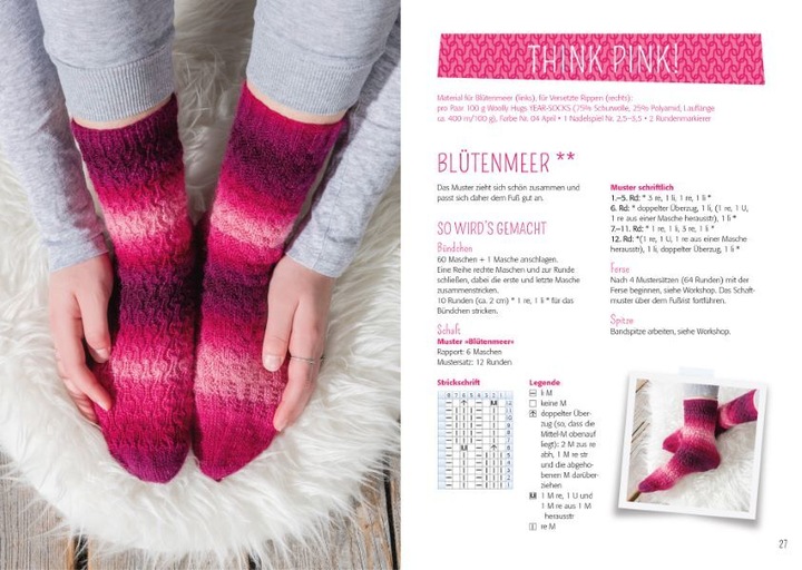 Produktbild Woolly Hugs Socken stricken mit Super-Ferse (Deutsch, Veronika Hug, 2022)