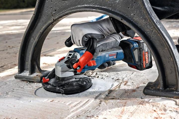Produktbild Bosch Professional Bosch Blau 0601776201 GBR 18V-15 S 18V Accu Betonslijpmachine xcl. accu en lader in L-BOXX