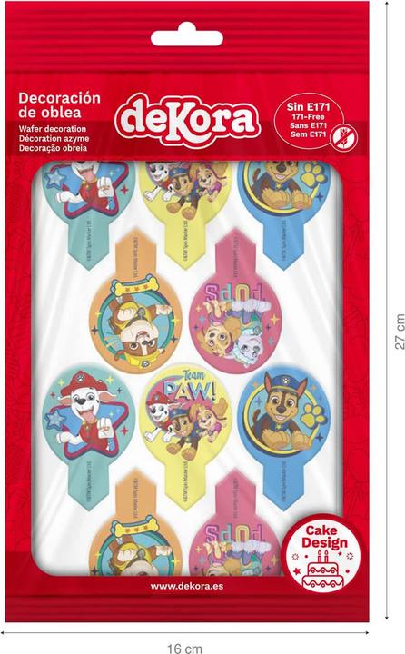 Produktbild Dekora Paw Patrol (20 x)