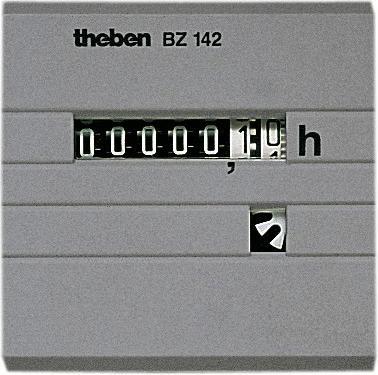 Produktbild Theben THE BZ 142-1 240V BetriebsstundenzÃ¤hler, Front 48 x 48 mm, Fronttafeleinbau