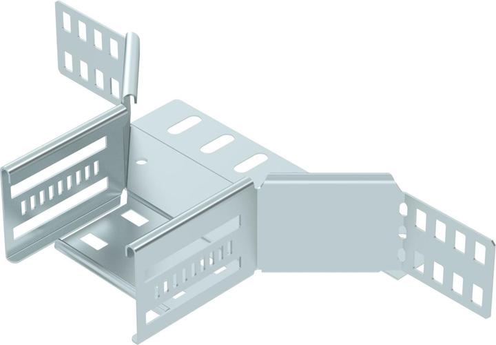 Actual product image OBO Bettermann RAA 610 FS add-on branch piece for cable tray 6042111 (21 cm)