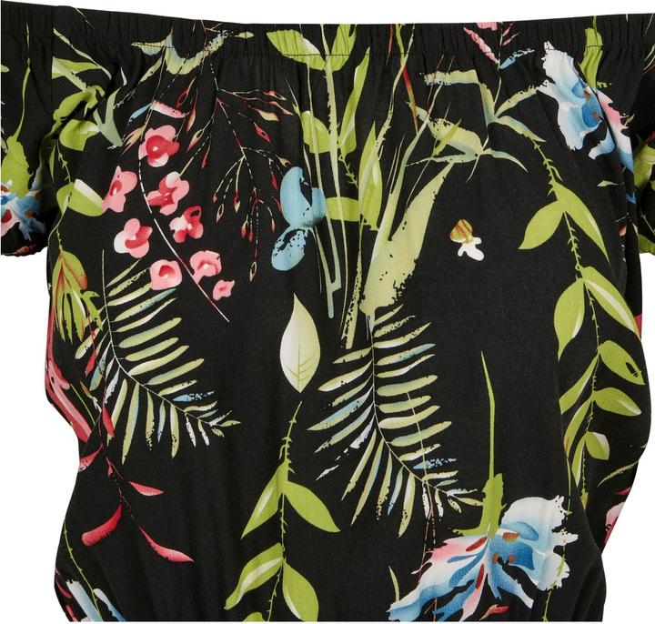 Produktbild Urban Classics Ladies AOP Off Shoulder Short Jumpsuit (L)