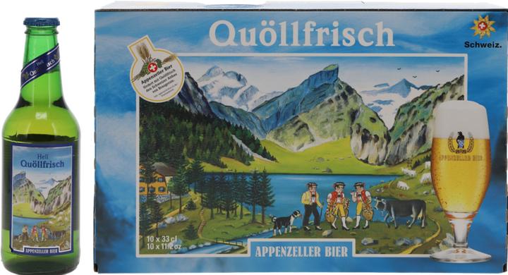 Image du produit Appenzeller Bier Quöllfrisch (1 x 33 cl)