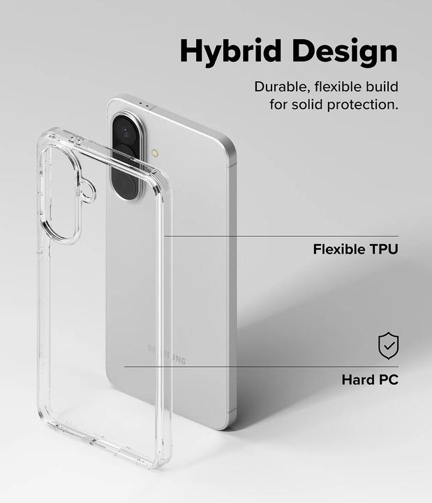 Actual product image Ringke Fusion Cover for Samsung Galaxy A57 Clear (Samsung Galaxy A57)