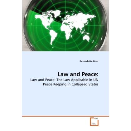 Thumbnail - Law and Peace:, Fachbücher von Bernadette Boss