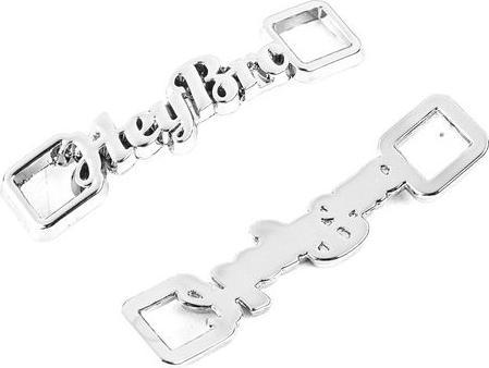 Immagine prodotto LaceGodZ 1 Paar "Hey Bro" Schnürsenkel Clips (3.76 cm)