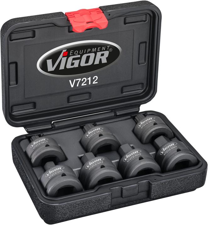Vigor Kraftsteckschluessel (14 mm, 15 mm, 16 mm, 17 mm, 18 mm, 19 mm, 20 mm, 21 mm)