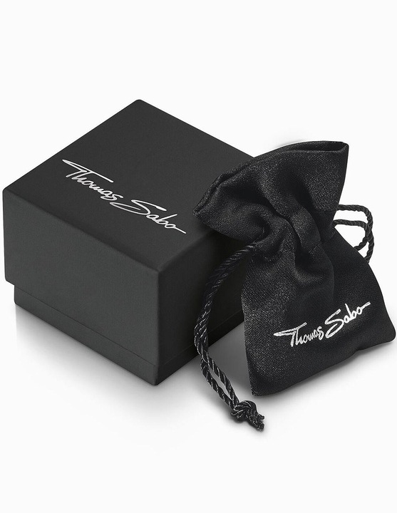 Image du produit Thomas Sabo Charm ourson d'or en pendentif noir (Argent 925)