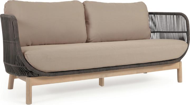 Cornice: Natura, Cuscino: Beige, Corda: verde