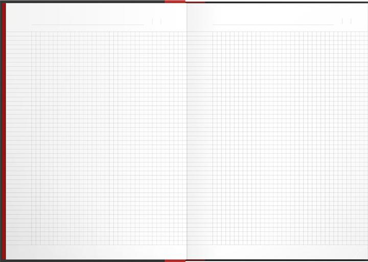 Image du produit Oxford Black 'n Red (A4, Quadrillé, Couverture rigide)