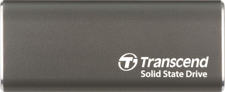 Actual product image Transcend SSD 1TB ESD265C Portable, USB 10Gbps, Type-C (1000 GB)