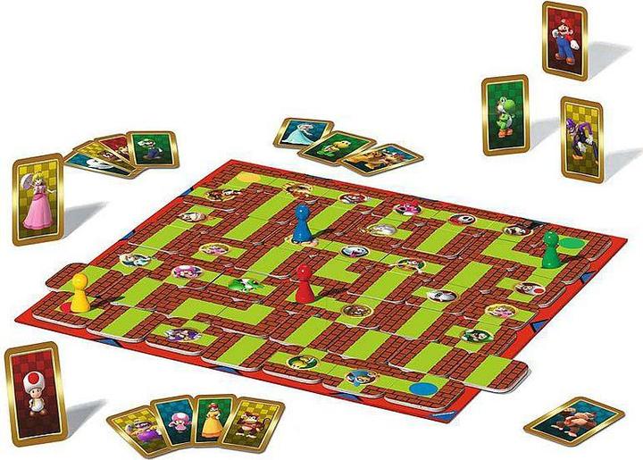 Productafbeelding Ravensburger Super Mario Doolhof (Frans, Italiaans, Duits, Spaans, Nederlands, Engels)