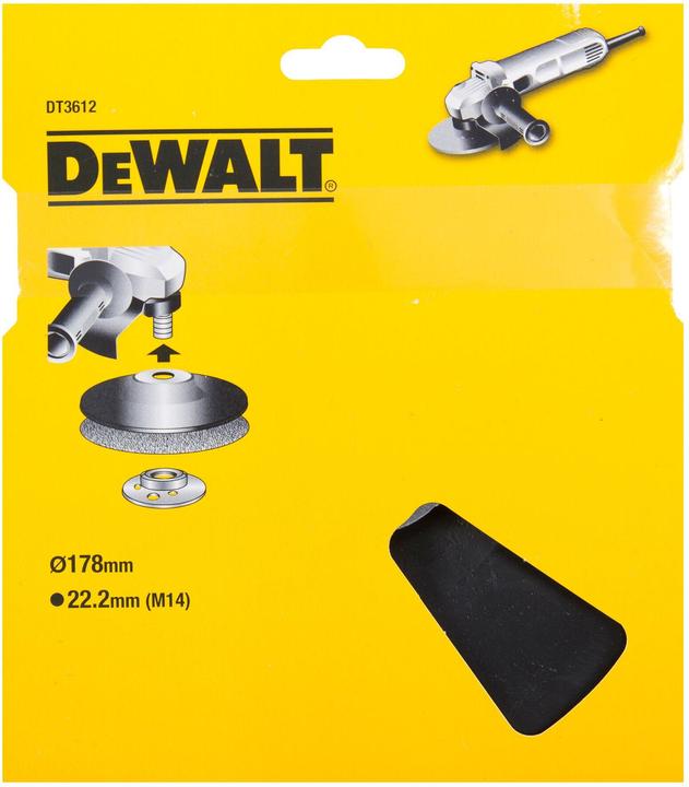 Actual product image DeWalt Grinding/polishing discs for angle grinders