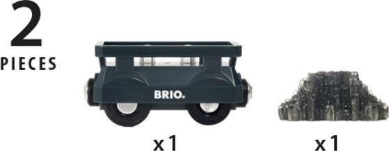 Productafbeelding Brio Gouden wagen met licht