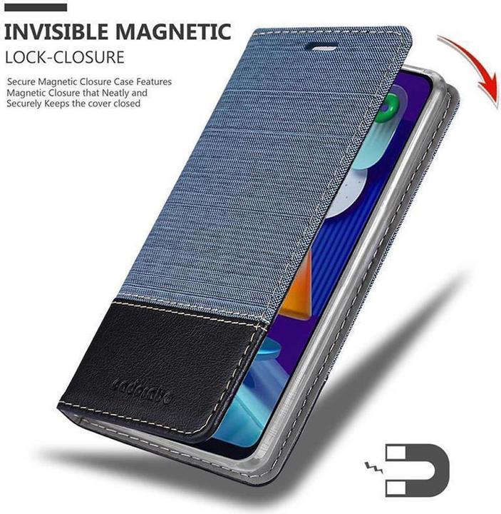 Image du produit Cadorabo Couverture look jeans Book (Samsung Galaxy A11, Samsung Galaxy M11)