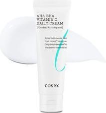 Actual product image Cosrx AHA BHA VITAMIN C Daily Cream 1.69 fl. oz 50 ml Face Cream Brightening Anti-Aging Plumping Nat (50 ml, Day cream, SPF 50+)