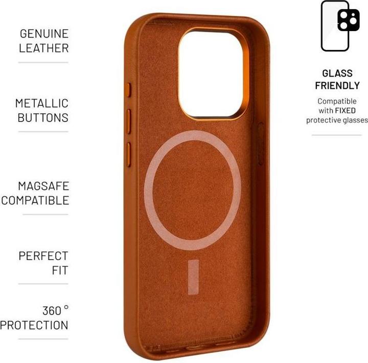 Produktbild Fixed MagLeather für Apple iPhone 15 Plus (Apple iPhone 15 Plus)