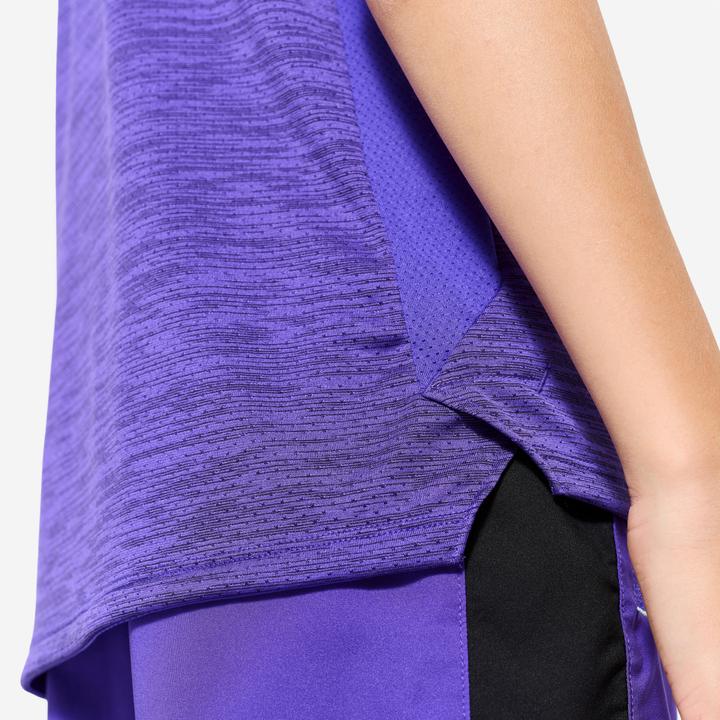 Produktbild Domyos T-Shirt Kinder Funktionsshirt atmungsaktiv - violett (10XL, 11XL, 12XL)