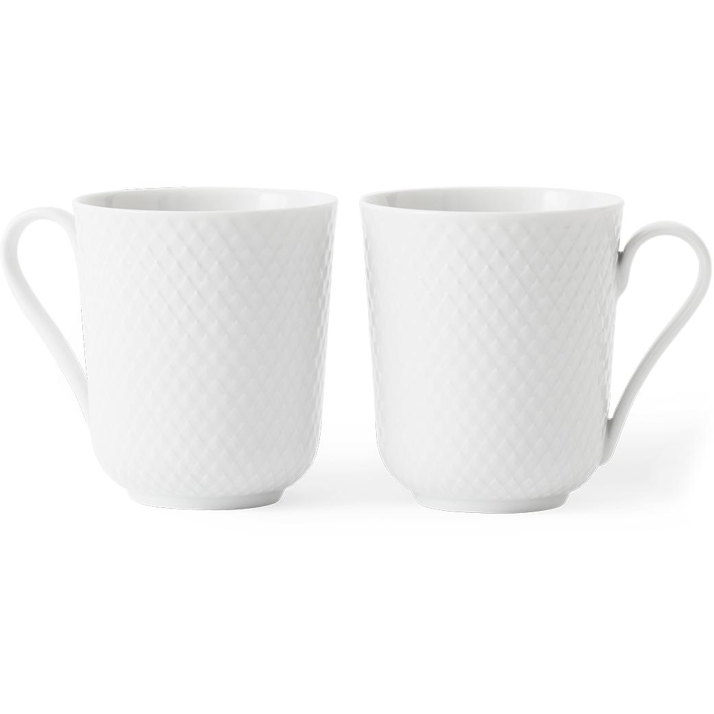 Lyngby Tazza a rombo, Tazza, Bianco