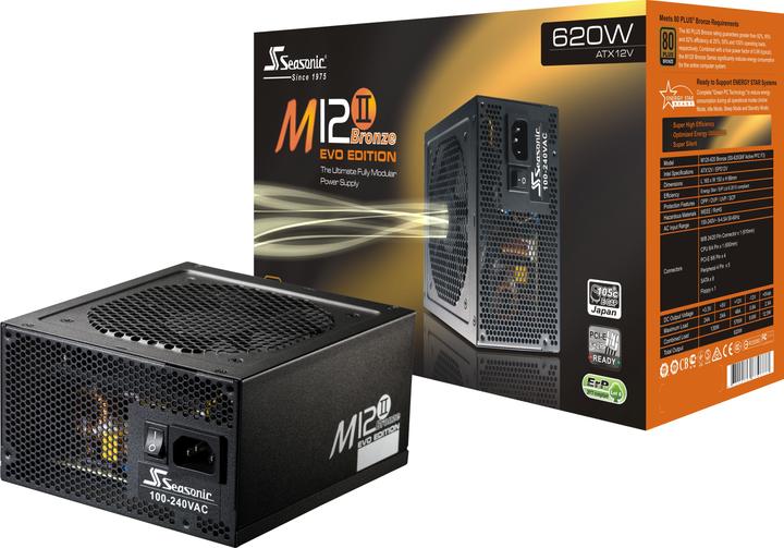 Actual product image Seasonic M12II-620 Evo (620 W)