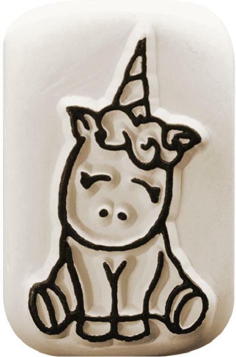 Actual product image Ladot Tattoo stamp unicorn medium