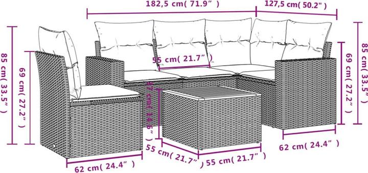Produktbild vidaXL Clyde