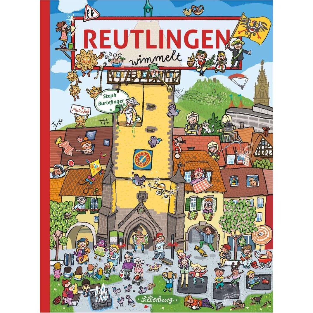 Reutlingen wimmelt, Kinderbücher von Steph Burlefinger