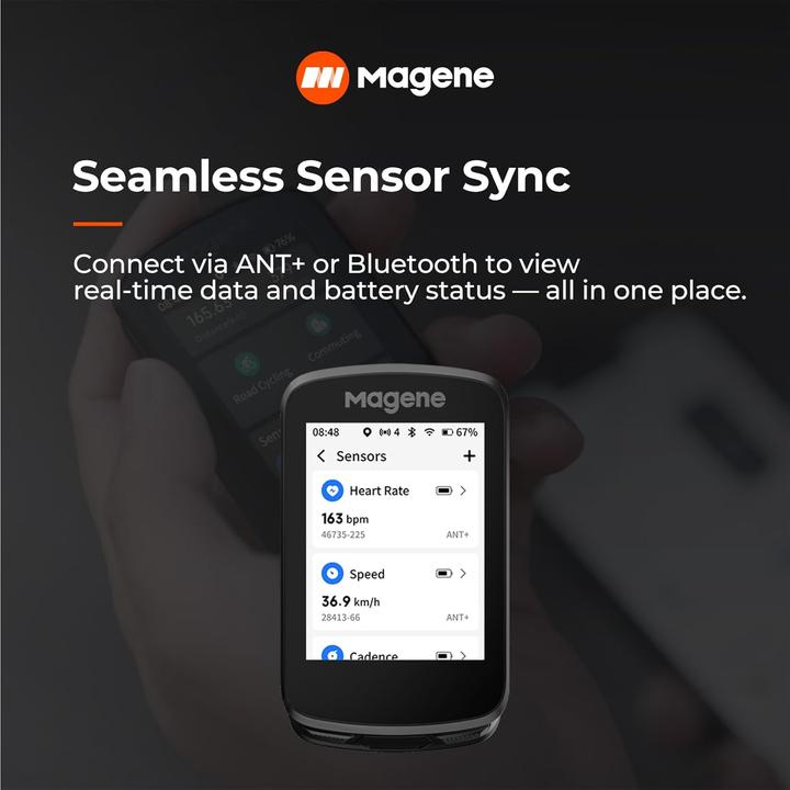 Immagine prodotto Magene GPS Velocomputer mit Touchscreen & Navigation