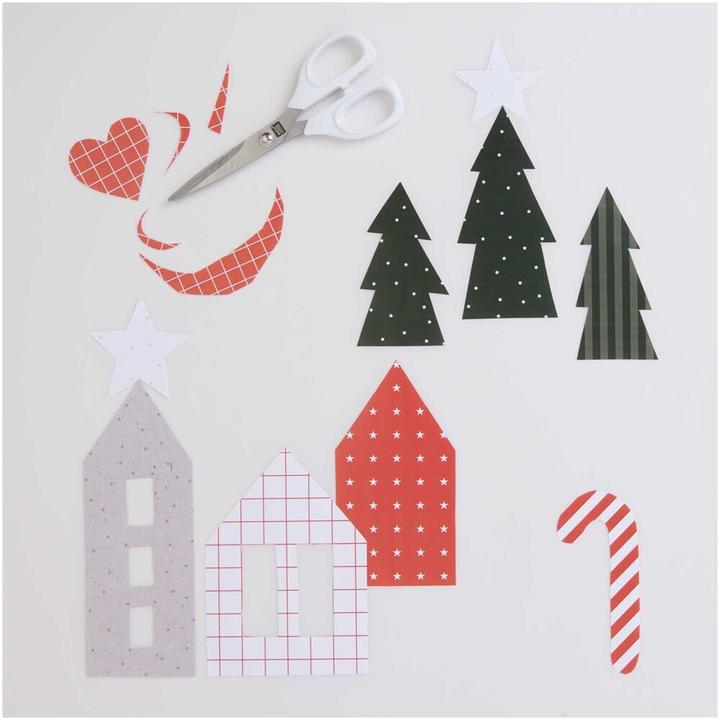 Produktbild Rico Design Bastelpapier-Block "Classic Christmas" (180 g/m², 1 x)