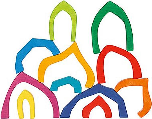 Image du produit Goki Blocs de construction Quatre saisons