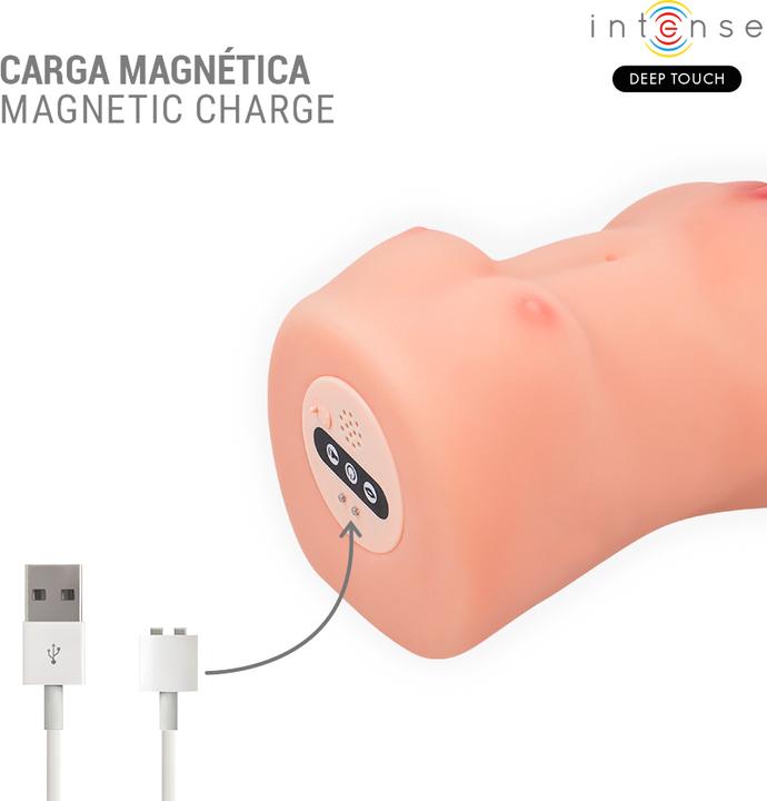 Actual product image Intense Deep Touch - Catherine Vibrator & Saugmasturbator Mit Stimme