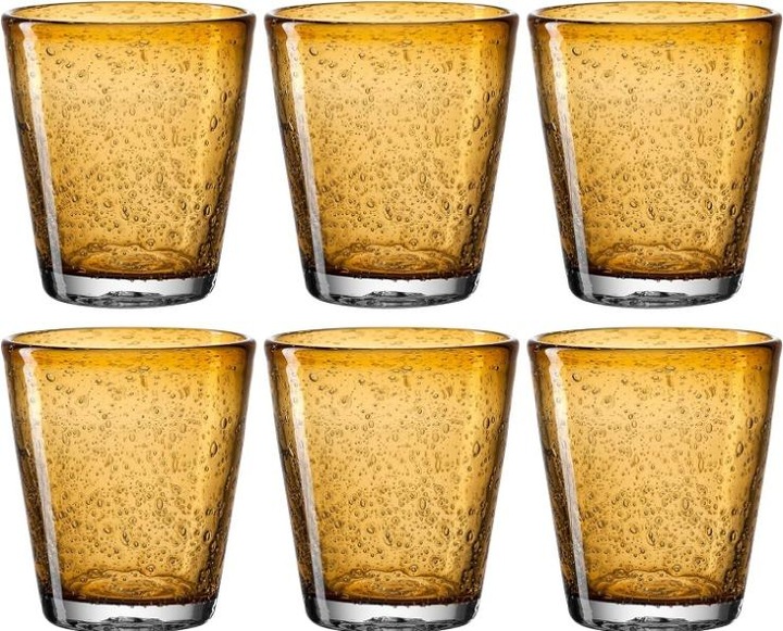 Immagine prodotto Leonardo Bicchiere da bere Burano ambra (0.33 l, 6 x)