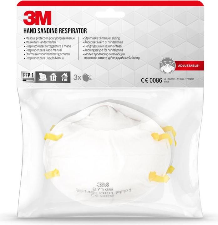 Actual product image 3M Respirator mask (FFP1, 3 x)