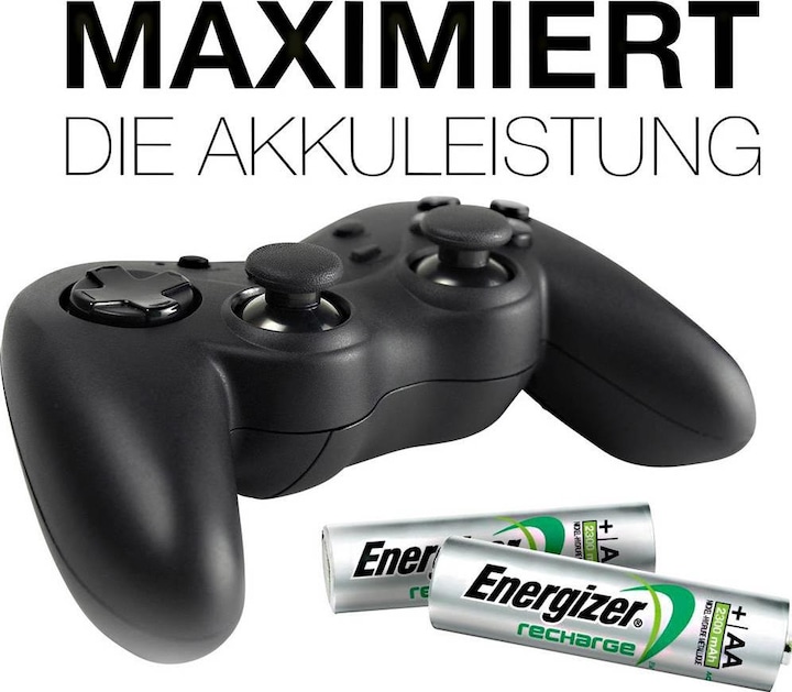 Produktbild Energizer Recharge 1-Hour (4 Stk., AA, AAA, 2300 mAh, Ladegerät inkl. Akku)