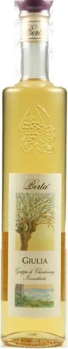 Produktbild Berta Grappa Giulia Affinata Grappa Chardonnay (1 x 70 cl)