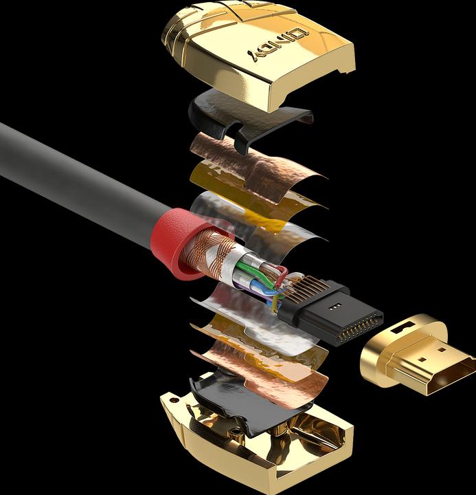 Actual product image Lindy HDMI (Typ A) — HDMI (Typ A) (5 m, HDMI)