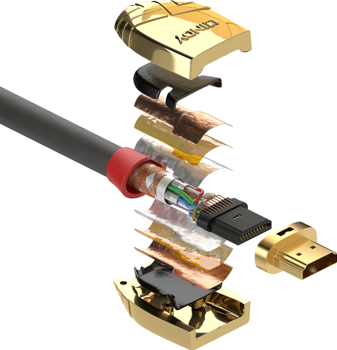 Actual product image Lindy HDMI (Typ A) — HDMI (Typ A) (5 m, HDMI)