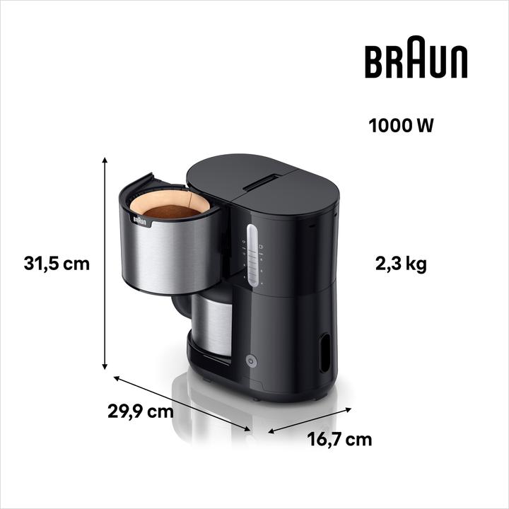 Actual product image Braun KF 1505 BK PurShine (EU plug)
