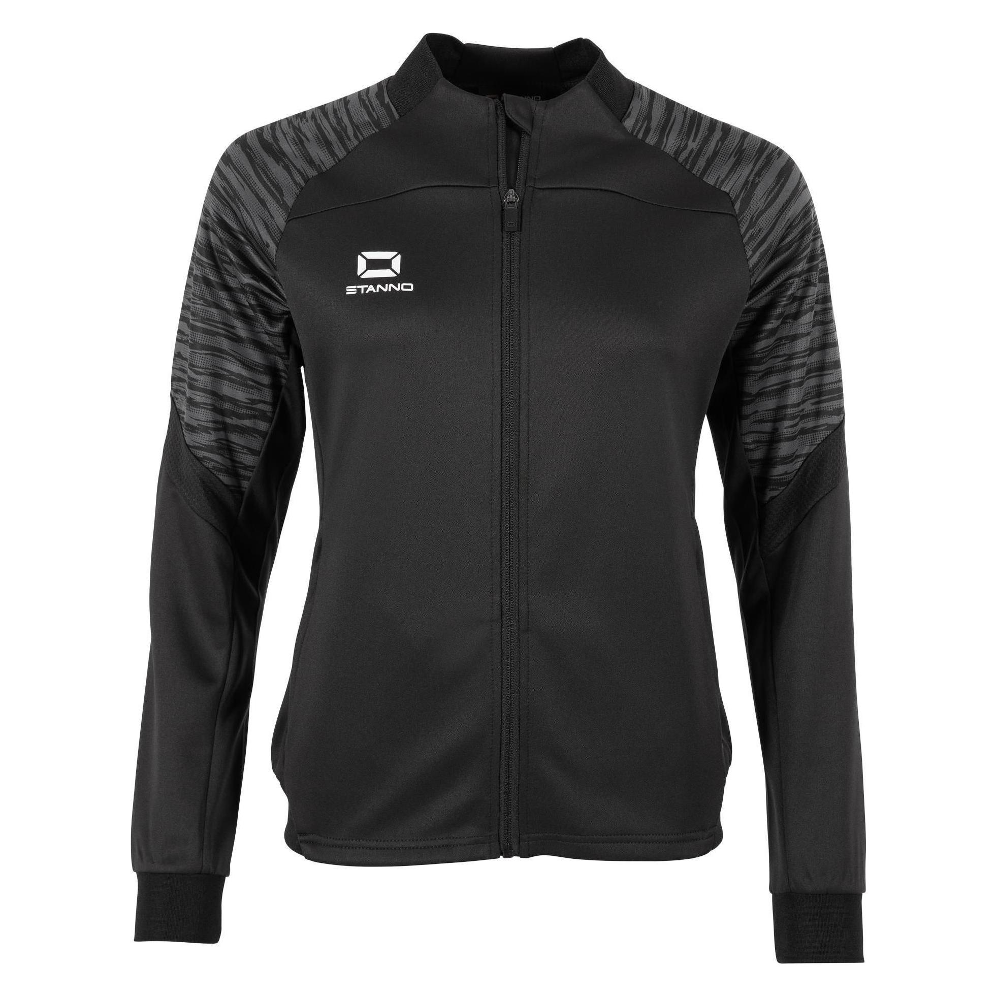 Stanno, Damen, Trainingsjacken, Bolt Full Zip Jacke Damen (M), Schwarz, M