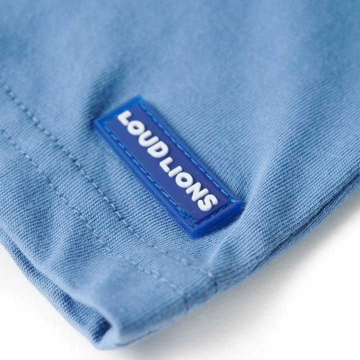 Immagine prodotto vidaXL Maglietta da bambino blu medio 116,Materiale: 100 (116)