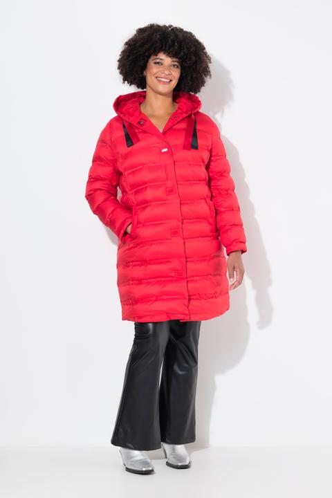 Produktbild Angel of Style Steppmantel, Straight Fit, Kapuze, Neon-Bänder (44)