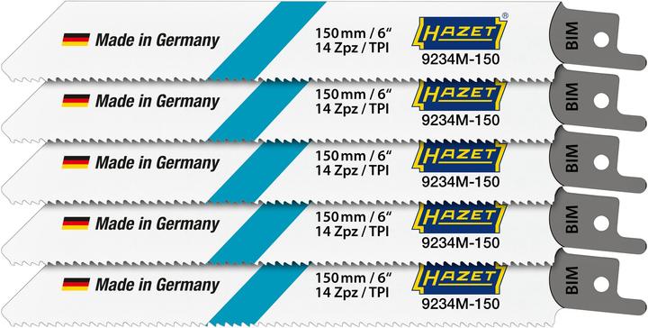 Actual product image HAZET Saw blade set 9234M-150/5 ∙ Number of tools: 5