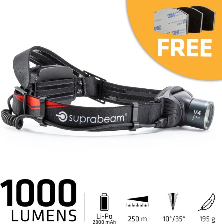 Produktbild Suprabeam V4 pro rechargeable (1000 lm)