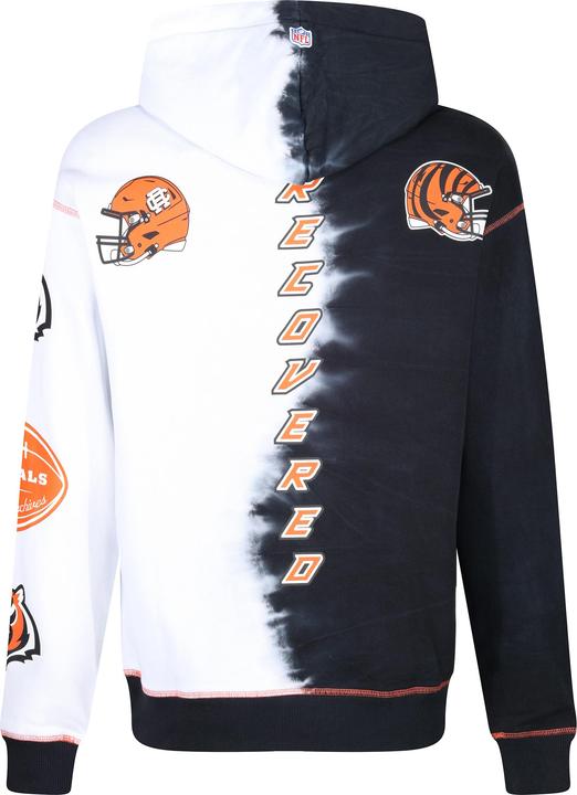 Immagine prodotto Recovered Felpa con cappuccio in pile Re:covered - INK DYE Cincinnati Bengals - 3XL (3XL)