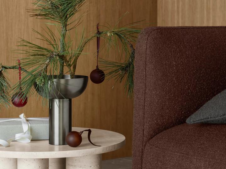 Actual product image Blomus JUHLA Weihnachtsschmuck M port/plum/brown 5cm 6tlg (6 x)